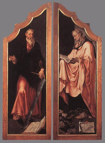 Triptych of the Entombment (closed) in modern living room