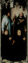 Triptych of the Mystical Marriage of St. Catherine of Alexandria: The Founder Jacob de Kueninc and Anthony Seghers in bedroom