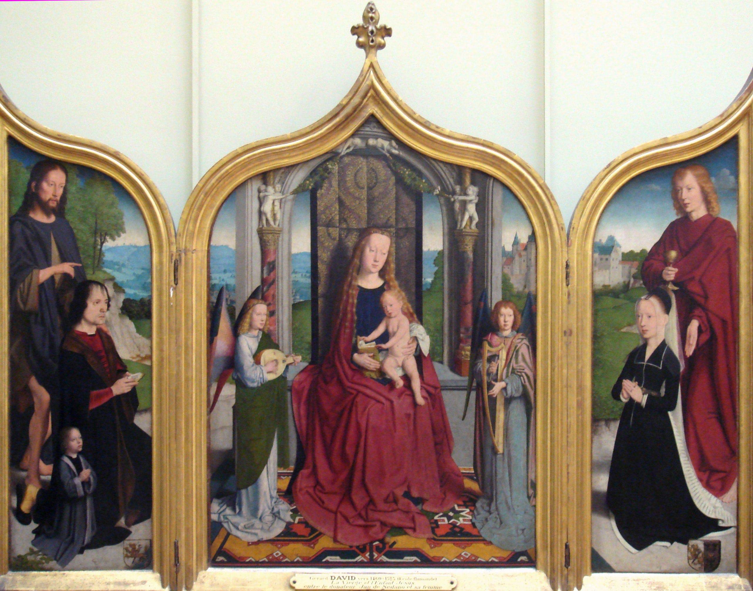 Triptych of the Sedano Family - Gerard David