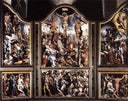 Triptych by Maerten van Heemskerck — hand-painted cultural oil painting reproduction on canvas
