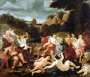 Triumph of Bacchus and Ariadne by Giovanni Battista Gaulli — hand-painted cultural oil painting reproduction on canvas
