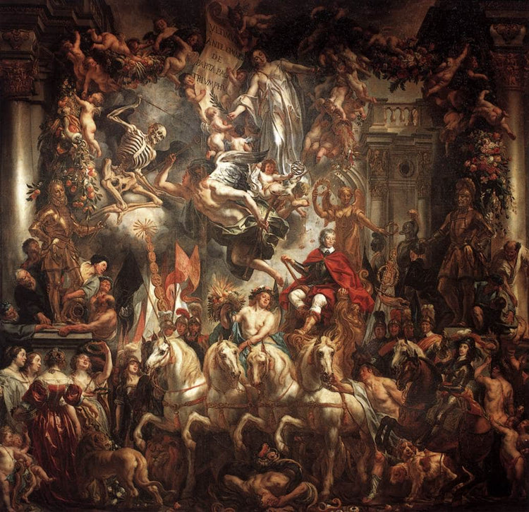 Triumph of Frederik Hendrik - Jacob Jordaens