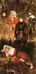 Triumph of the Will the Challenge by James Tissot, male oil painting wall art, Realism