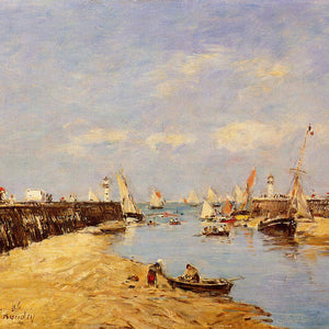 Trouville, the Jetty and the Basin