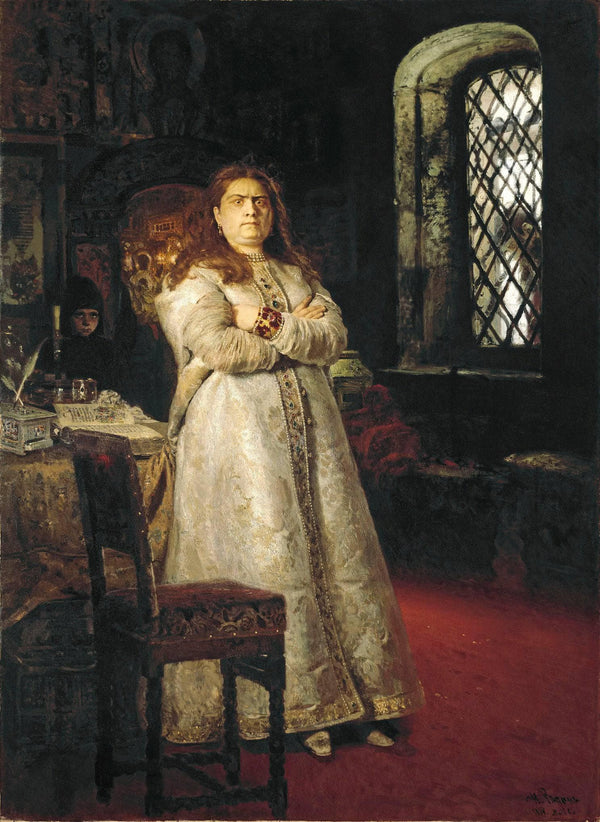 Tsarevna Sophia Alexeevna in the Novodevitchy Convent