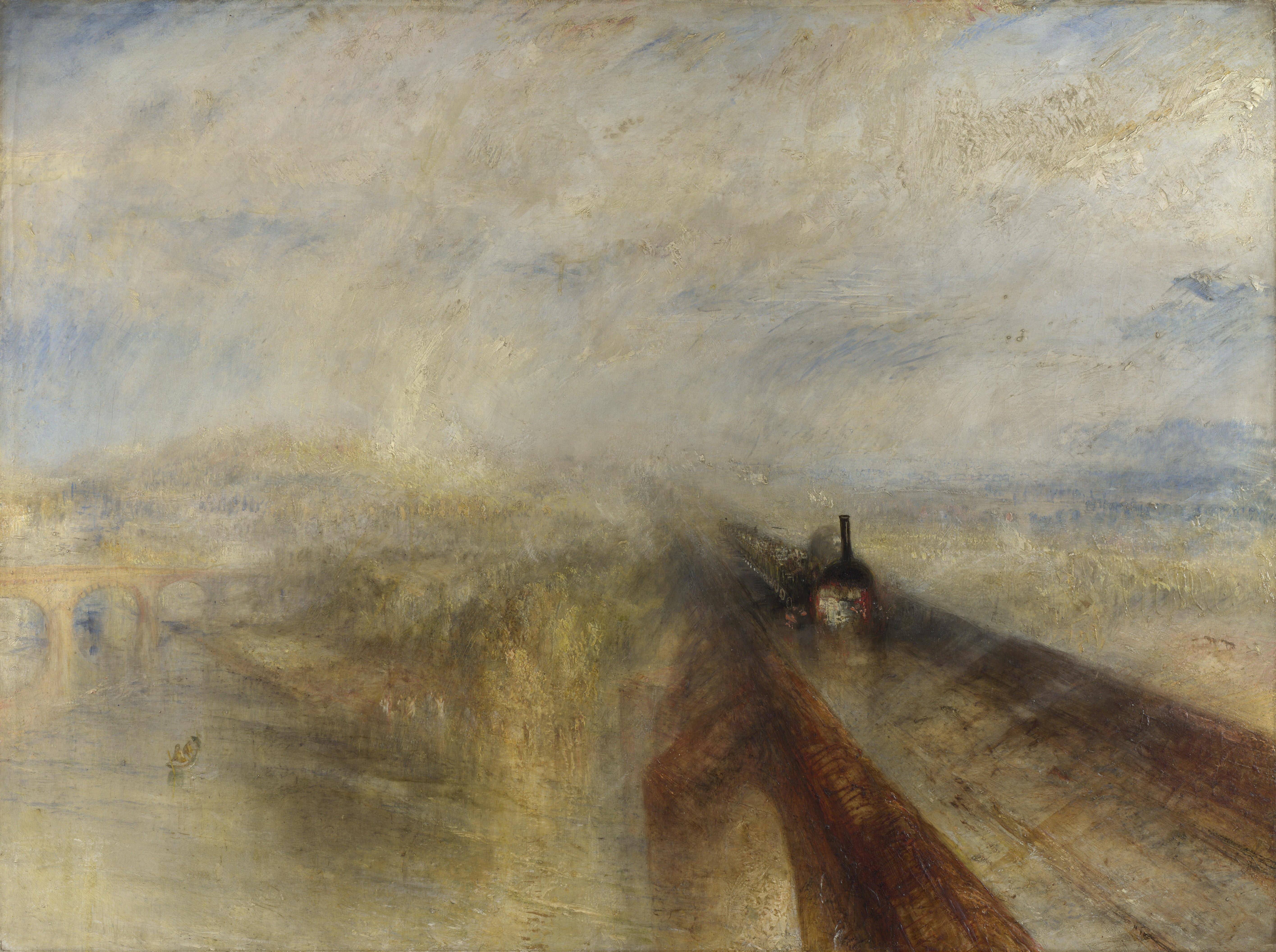 Rain Steam and Speed, The Great Western Railway - J.M.W. Turner