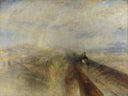Rain Steam and Speed, The Great Western Railway by J.M.W. Turner — hand-painted landscape oil painting reproduction on canvas