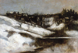 Twachtman's Home, Avondale, Ohio - John Henry Twachtman