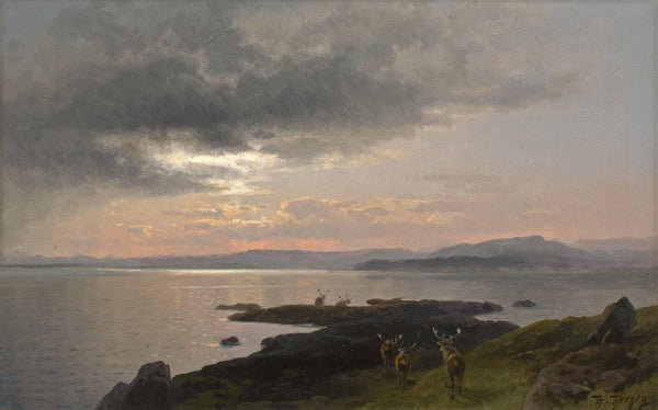 Twighlight over a Lake