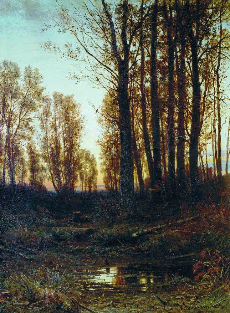 Twilight. After Sunset - Ivan Shishkin