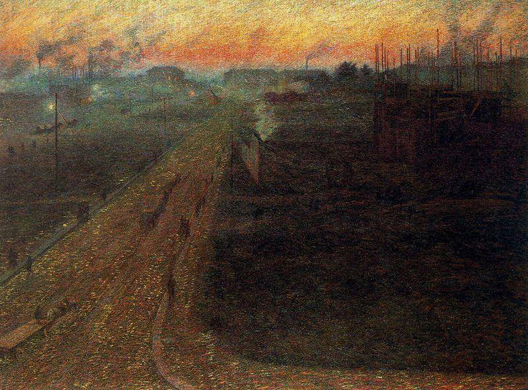 Twilight - Umberto Boccioni