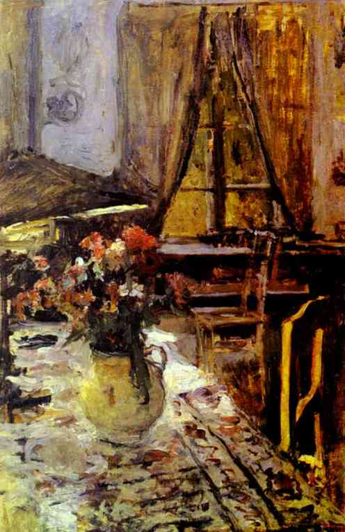 Twilight by Konstantin Korovin — hand-painted botanical oil painting reproduction on canvas