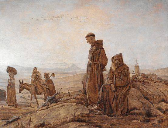 Two monks - Carl Bloch