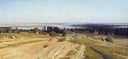 Ukrainian landscape by Volodymyr Orlovsky, seascapes oil painting wall art, Realism