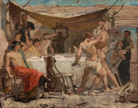 Ulysses Fighting and Begging