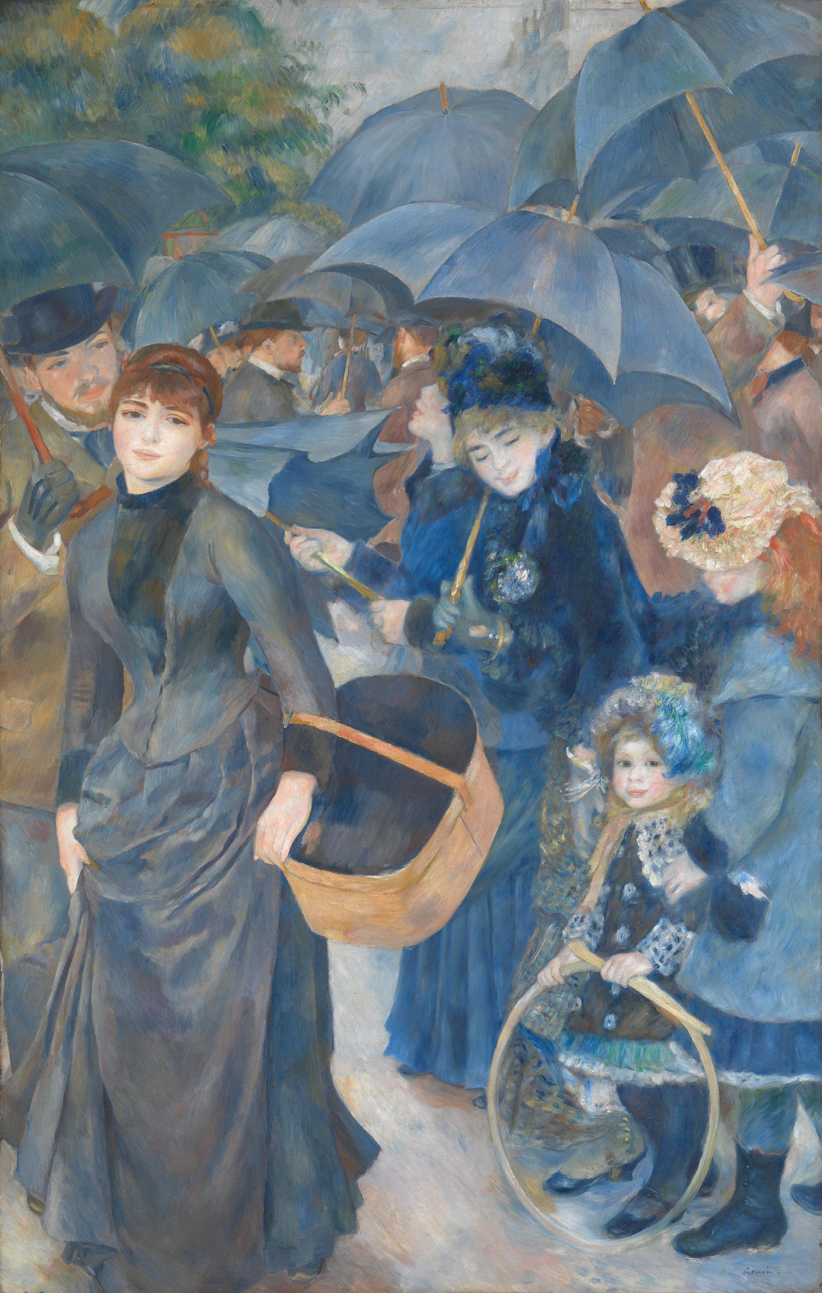 Umbrellas - Pierre-Auguste Renoir