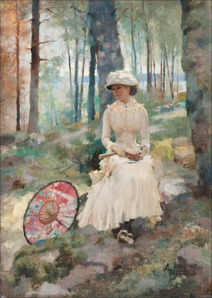 Under the Birches - Albert Edelfelt