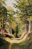 Undergrowth by Felix Vallotton — forest oil painting wall art, Post Impressionism