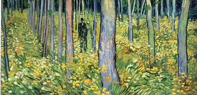 Undergrowth with Two Figures in dining room