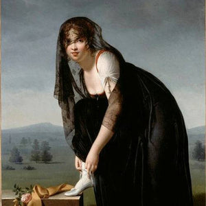 Une étude de femme d'après nature (Portrait de Madame Soustras)