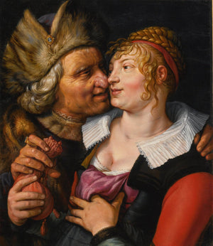 Unequal Lovers - Hendrick Goltzius