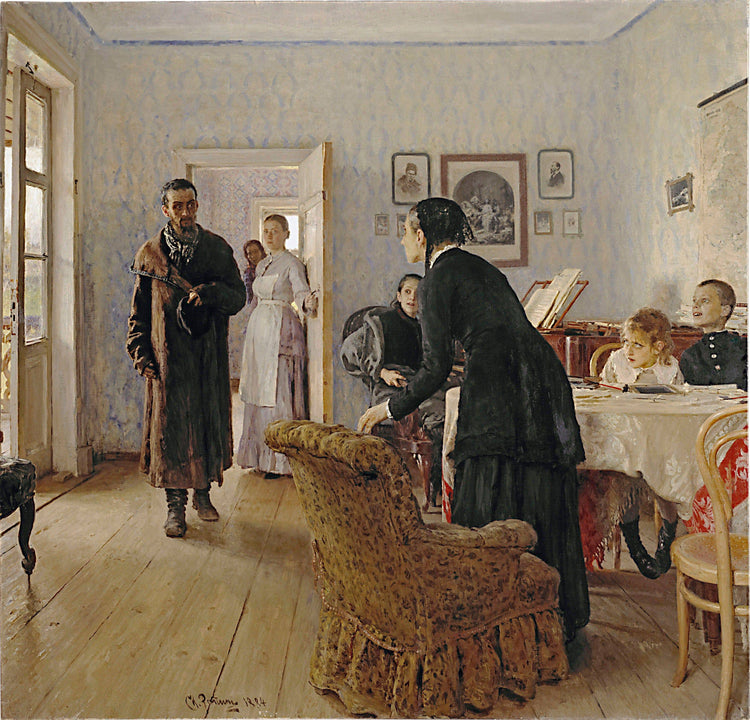 Unexpected Visitors - Ilya Repin