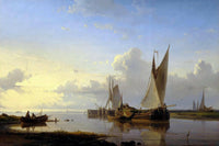 [Unkown] 11 by Abraham Hulk Sr. — hand-painted landscape oil painting reproduction on canvas