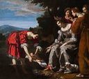 [Unkown] by Jacopo Vignali — group oil painting wall art, Baroque