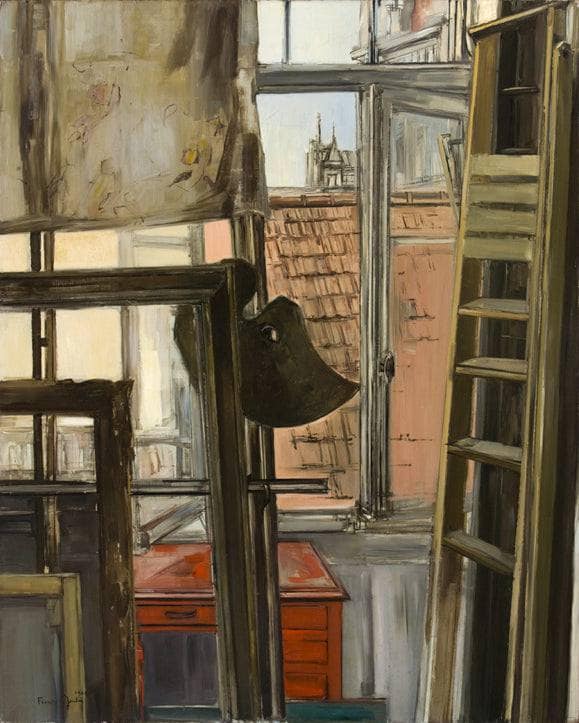 Untitled by Francis Gruber — hand-painted architectural oil painting reproduction on canvas