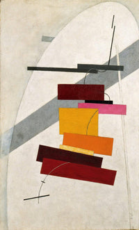 Untitled by El Lissitzky — hand-painted abstract oil painting reproduction on canvas