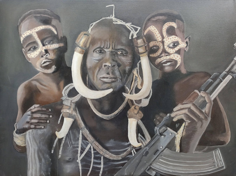 Untitled I on gallery wrap