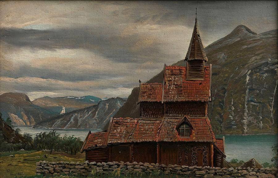 Urnes Stave Church In Sogn