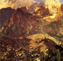 Val D'Aosta, Purtud by John Singer Sargent — hand-painted botanical oil painting reproduction on canvas