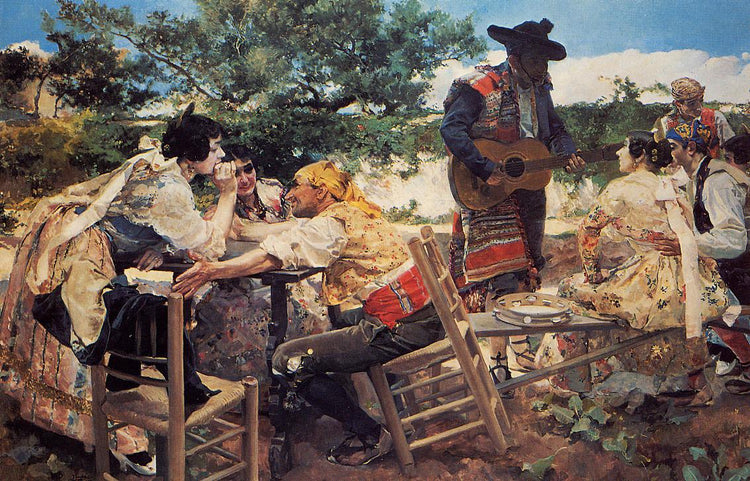 Valencian Scene - Joaquín Sorolla