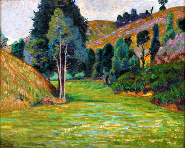 Valley in Pontgibaud - Armand Guillaumin