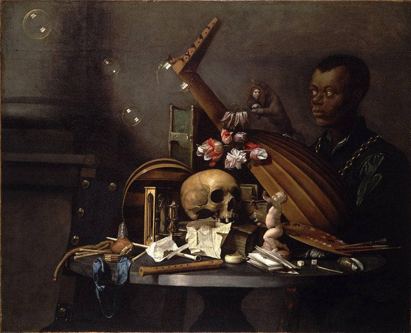 Vanitas on gallery wrap