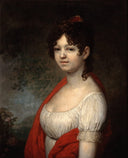 Varvara Andreyevna Tomilova by Vladimir Borovikovsky — male oil painting wall art, Rococo