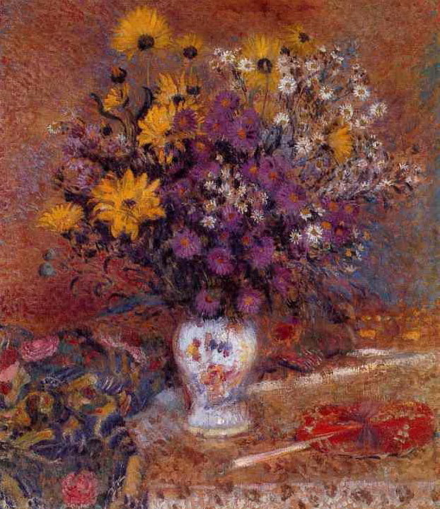 Vase of Flowers - Georges Lemmen