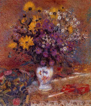 Vase of Flowers - Georges Lemmen