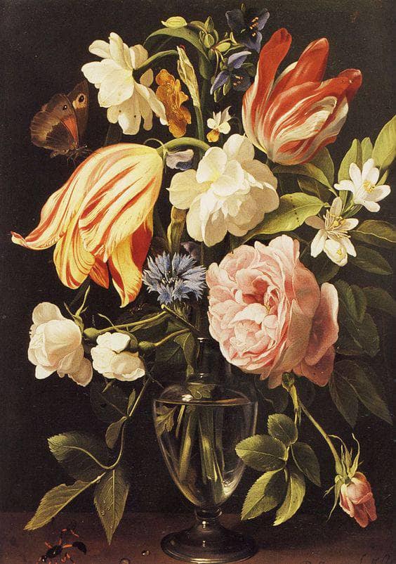 Vase of Flowers by Daniel Seghers — hand-painted still oil painting reproduction on canvas