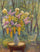 Vase of Flowers in a Garden in dining room