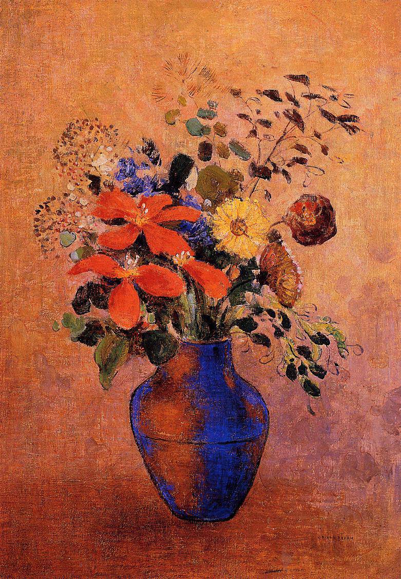 Vase of Flowers - Odilon Redon