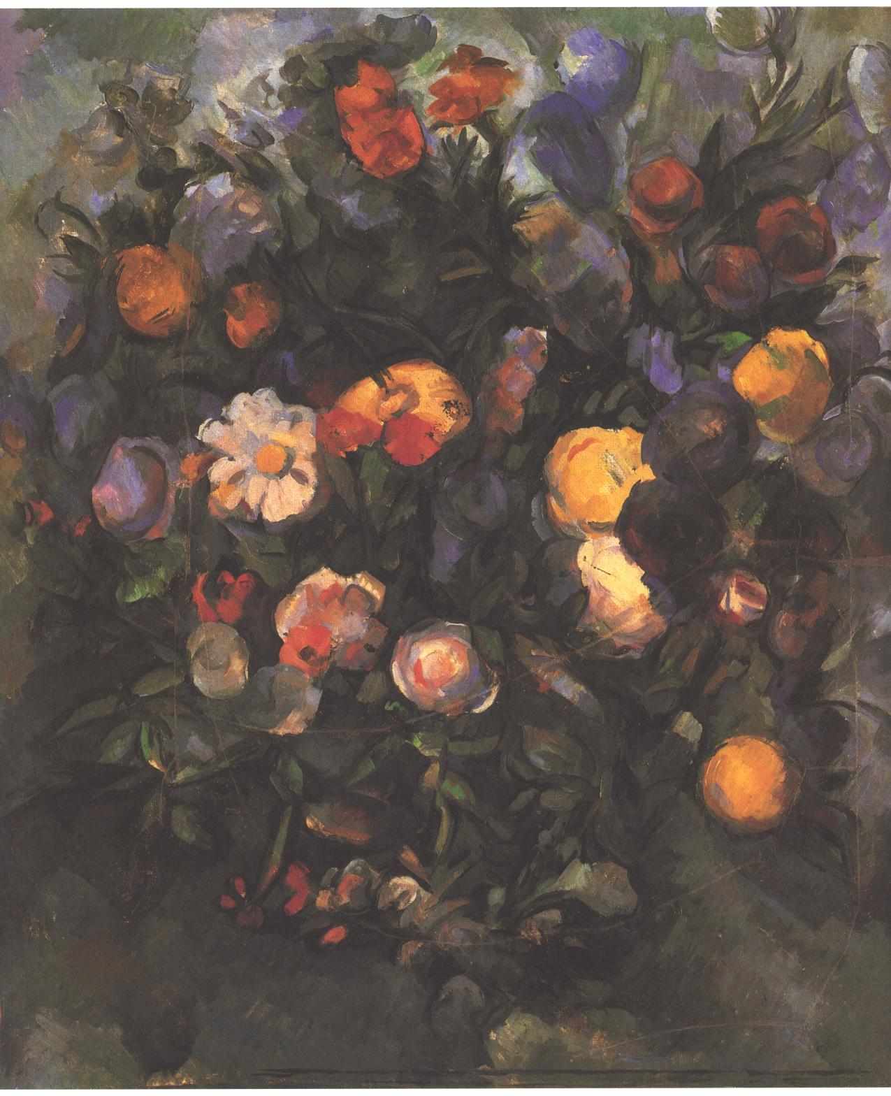 Vase of Flowers - Paul Cezanne