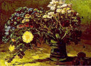 Vase with Daisies by Vincent van Gogh — hand-painted botanical oil painting reproduction on canvas