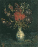Vase with Flowers by Vincent van Gogh — hand-painted botanical oil painting reproduction on canvas