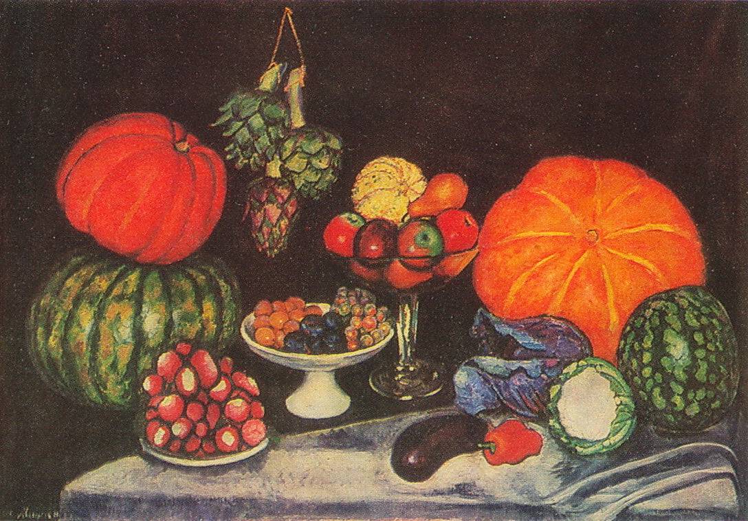 Vegetables. Still life - Ilya Mashkov