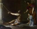 Christ After the Flagellation Contemplated by the Christian Soul by Diego Velazquez — religion oil painting wall art, Baroque