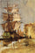 Venetian Sailing Vessel in hallway