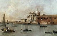 Venice: A View of the Church of San Giorgio Maggiore Seen from the Giudecca