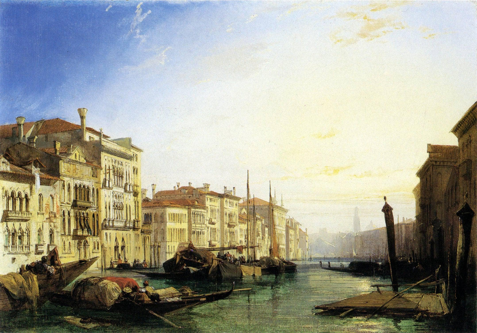 Venice Grand Canal, Sunset
